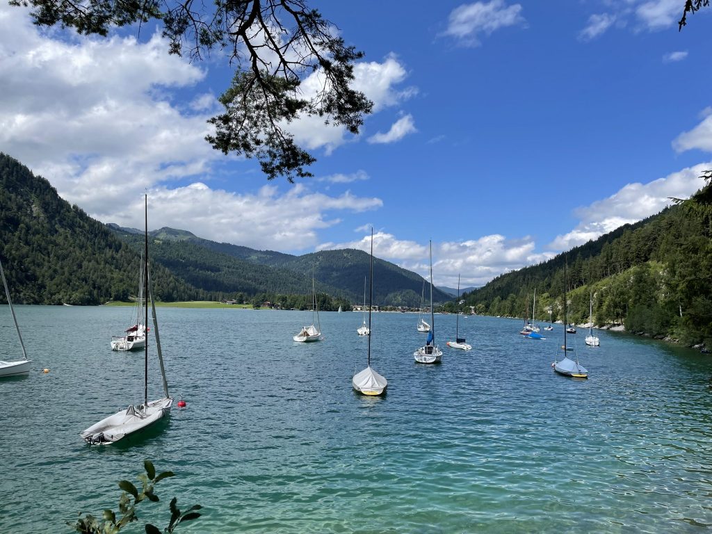 Achensee  - größter See Tirols; einfach Abtauchen oder Aktion