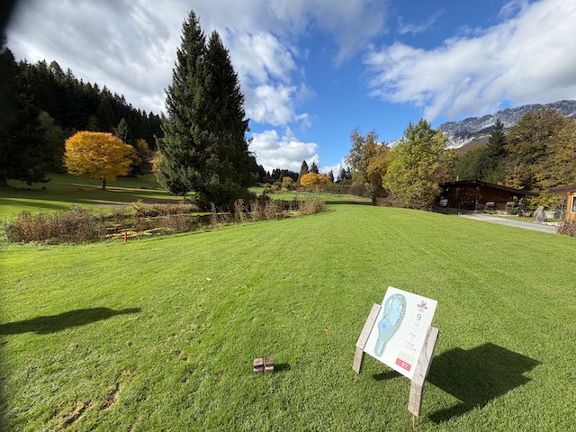 Golfplatz Mühlberghof, Ellmau: Klein, fein und mit Kaiserblick
